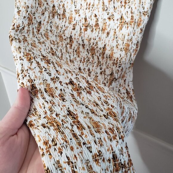 SKYLAR MADISON Telluride Autumn Foliage Floral Mini Dress - Picture 7 of 8